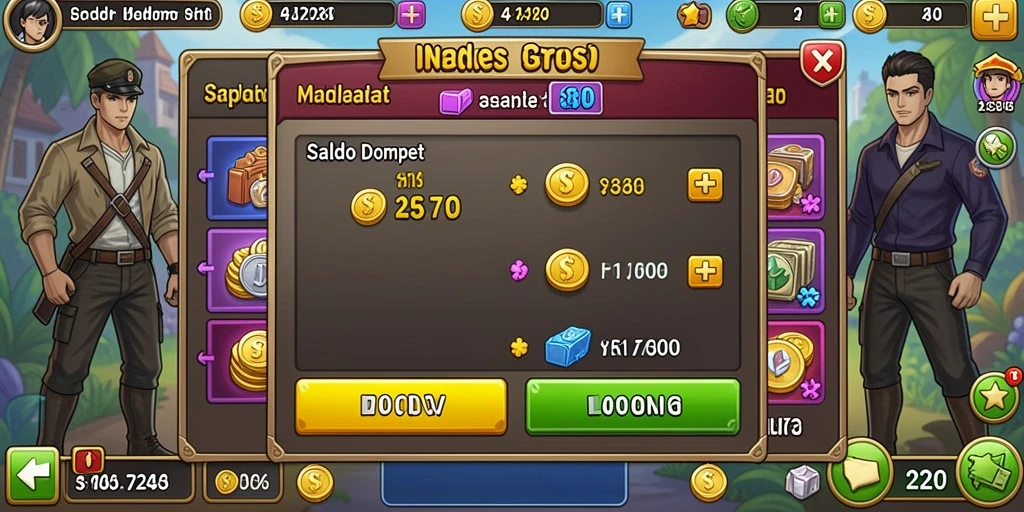 Screenshot aplikasi 2739 memperlihatkan level baru yang penuh tantangan.
