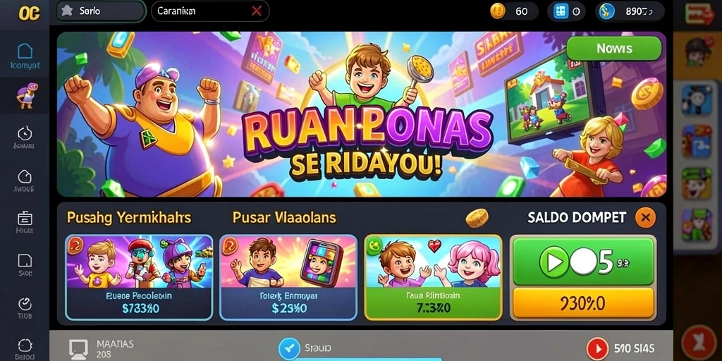 Bergabung dengan komunitas gaming yang aktif.