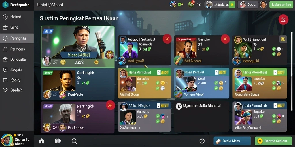 Hasil undian ditampilkan secara real-time.