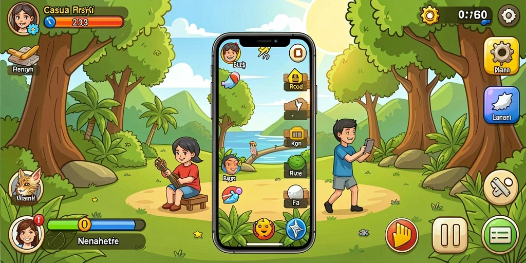 Mode multiplayer yang menambah keseruan permainan.